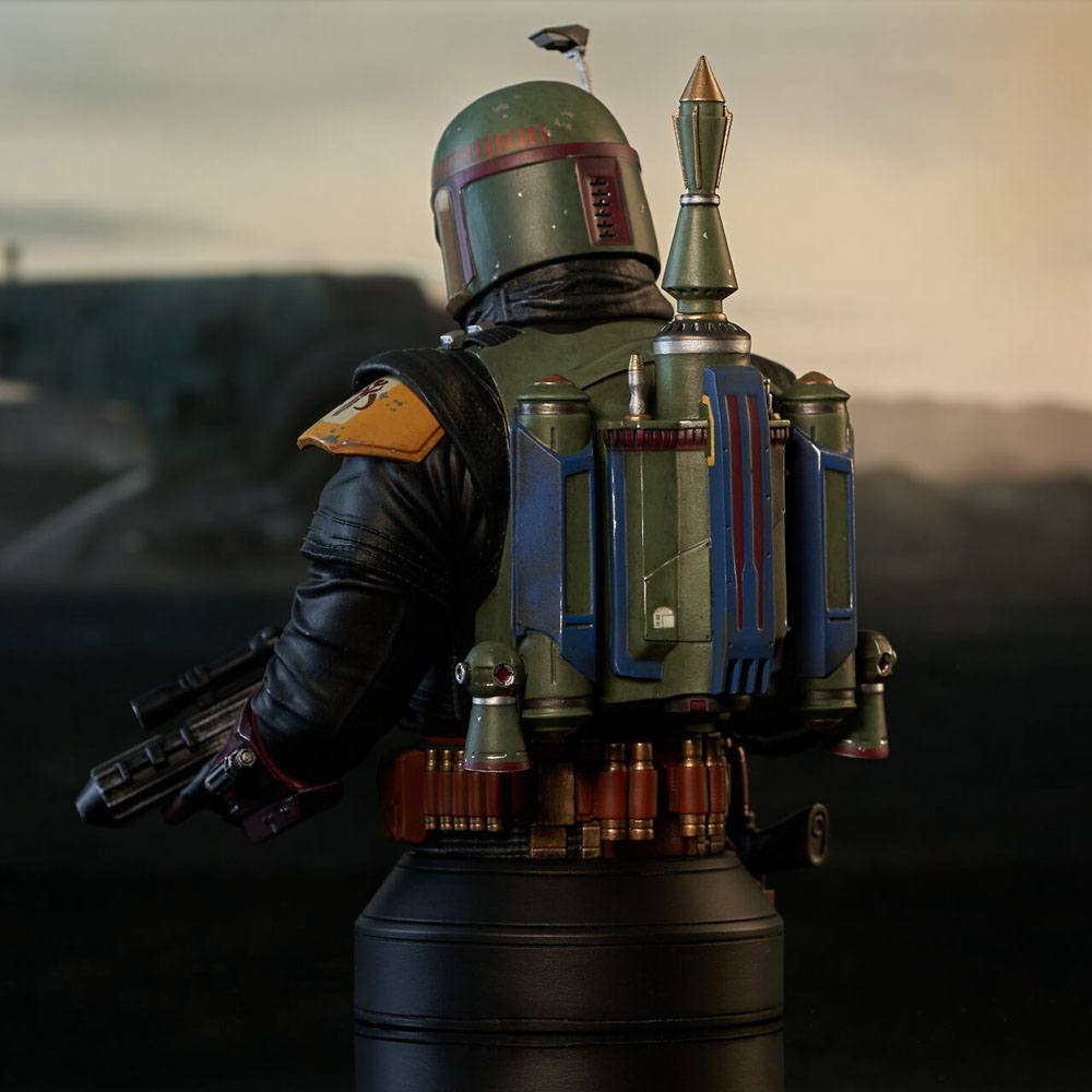 GENTLE GIANT - Star Wars The Book of Boba Fett 1:6 Boba Fett Mini Bust