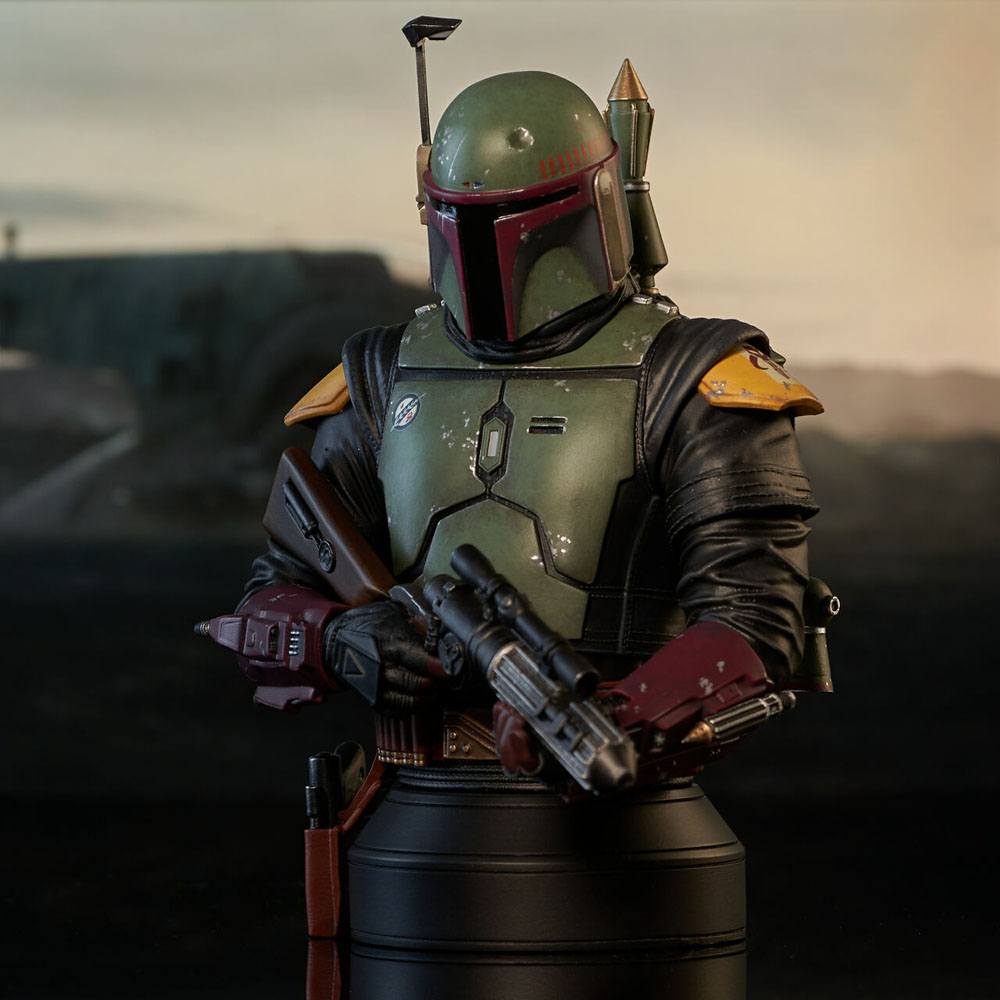 GENTLE GIANT - Star Wars The Book of Boba Fett 1:6 Boba Fett Mini Bust