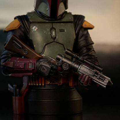 GENTLE GIANT - Star Wars The Book of Boba Fett 1:6 Boba Fett Mini Bust