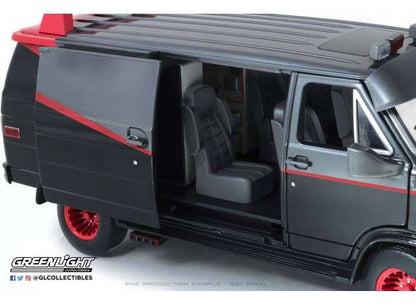 Greenlight - A-Team Die Cast Model 1/18 1983 GMC Vandura