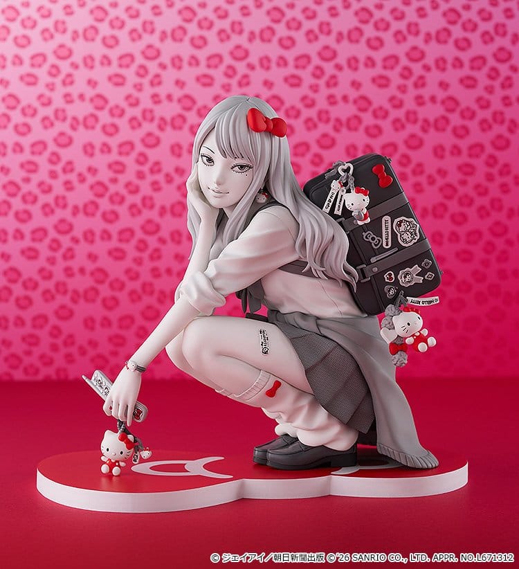 GOOD SMILE - Junji Ito PVC Figure Gyaru Tomie x Hello Kitty
