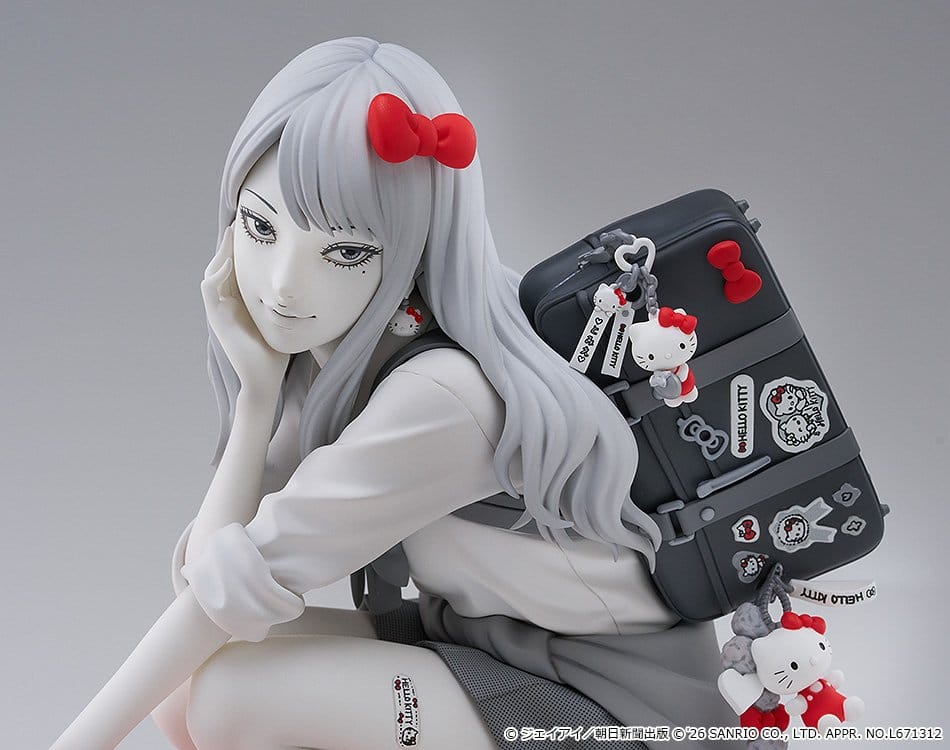 GOOD SMILE - Junji Ito PVC Figure Gyaru Tomie x Hello Kitty