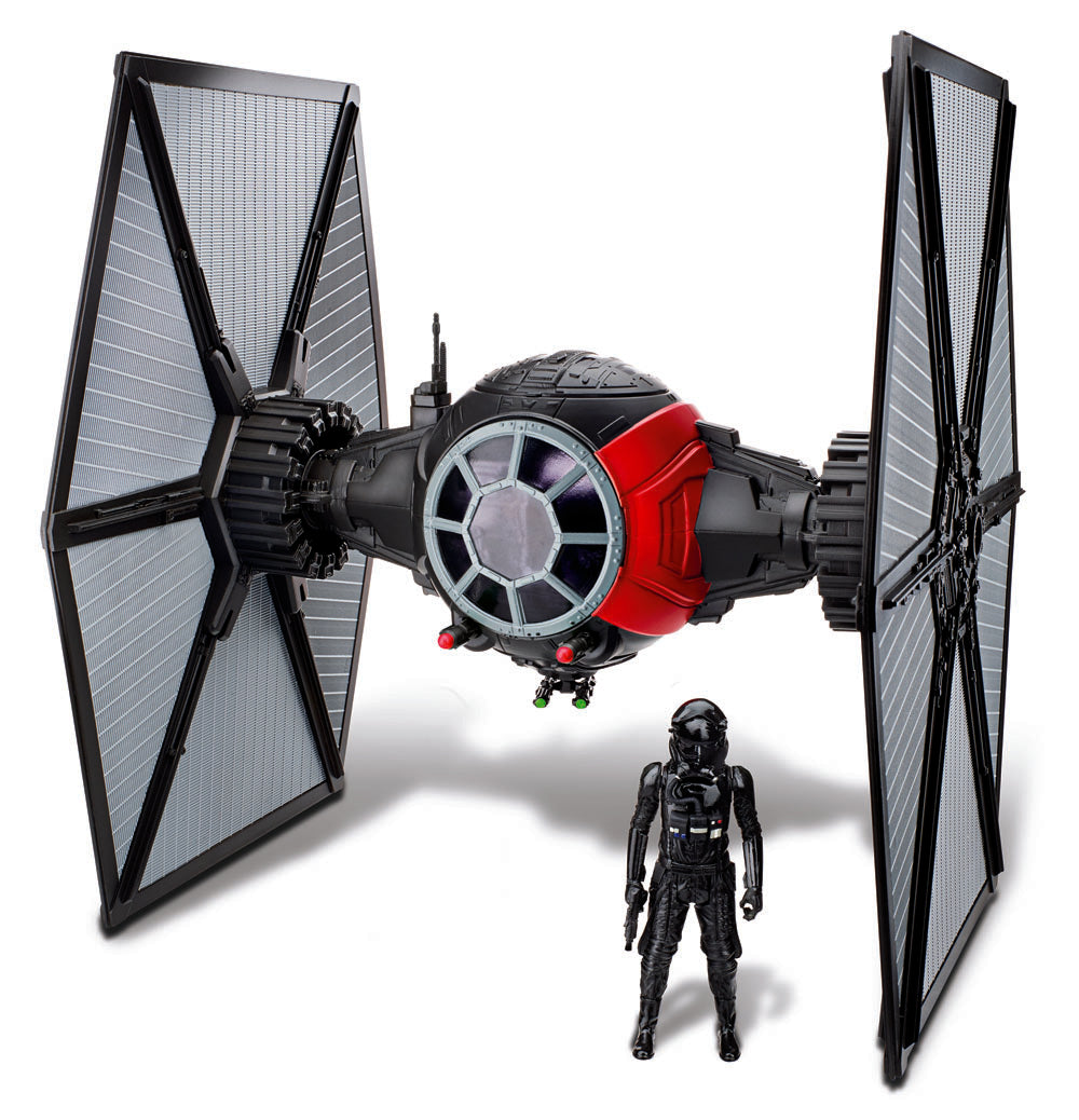 HASBRO - Star Wars Episode VII Class II DeLuxe Vehicle with Figure 2015 1st Order Special Forces Tie Fighter