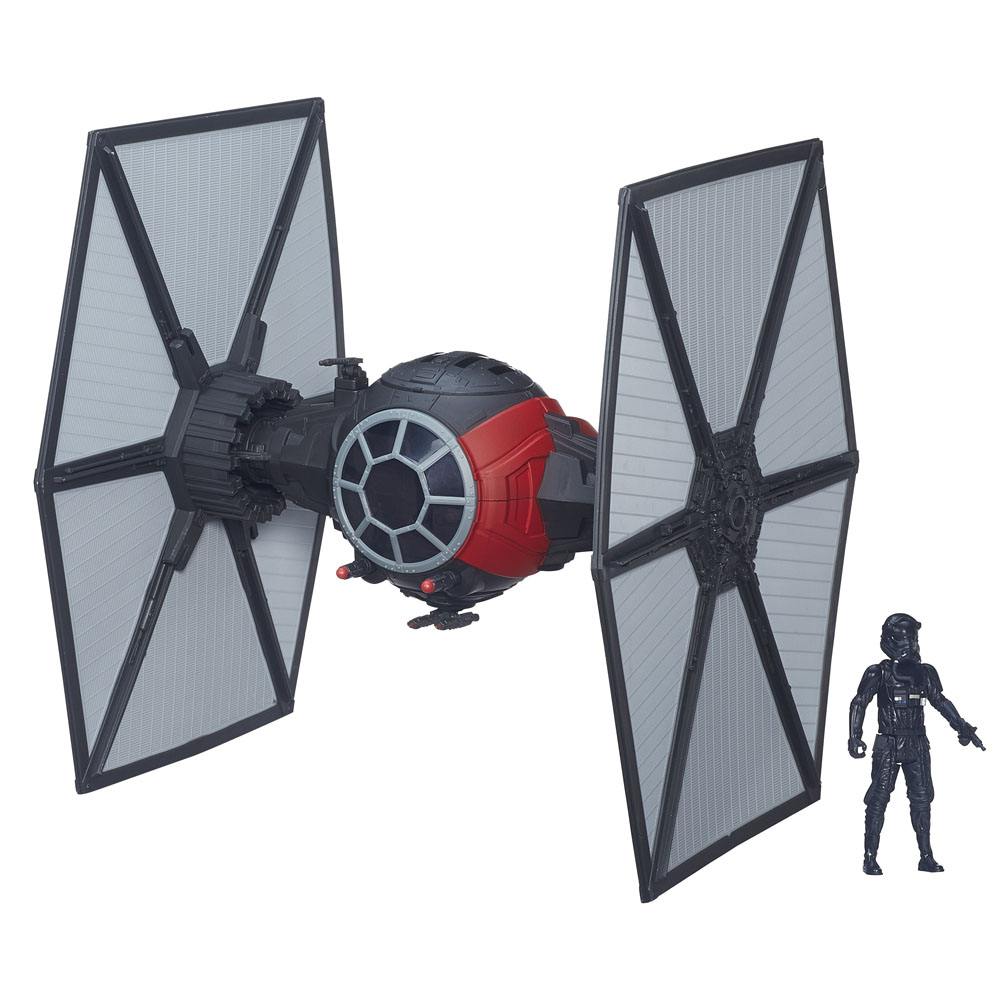 HASBRO - Star Wars Episode VII Class II DeLuxe Vehicle with Figure 2015 1st Order Special Forces Tie Fighter