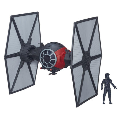 HASBRO - Star Wars Episode VII Class II DeLuxe Vehicle with Figure 2015 1st Order Special Forces Tie Fighter