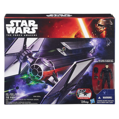 HASBRO - Star Wars Episode VII Class II DeLuxe Vehicle with Figure 2015 1st Order Special Forces Tie Fighter
