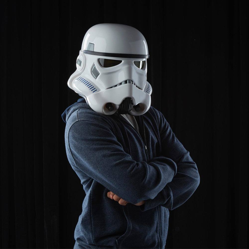 HASBRO - Star Wars Rogue One Black Series Electronic Voice Changer Helmet Imperial Stormtrooper