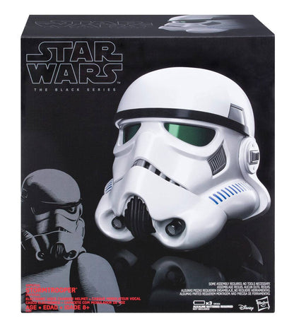 HASBRO - Star Wars Rogue One Black Series Electronic Voice Changer Helmet Imperial Stormtrooper