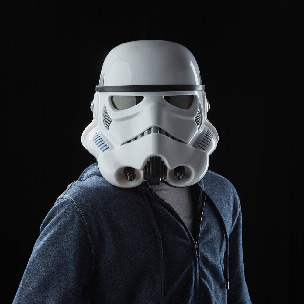 HASBRO - Star Wars Rogue One Black Series Electronic Voice Changer Helmet Imperial Stormtrooper