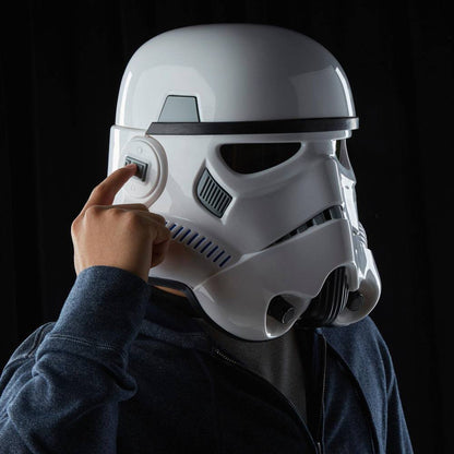 HASBRO - Star Wars Rogue One Black Series Electronic Voice Changer Helmet Imperial Stormtrooper