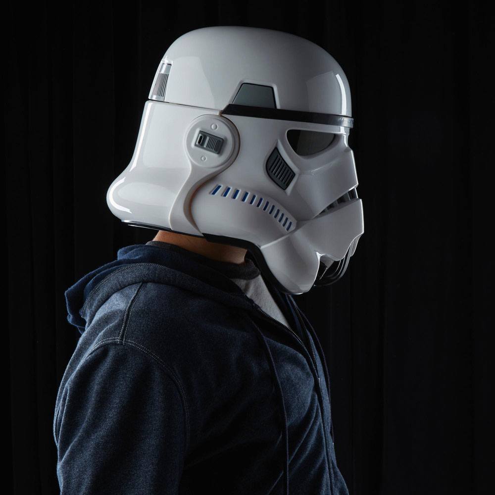 HASBRO - Star Wars Rogue One Black Series Electronic Voice Changer Helmet Imperial Stormtrooper