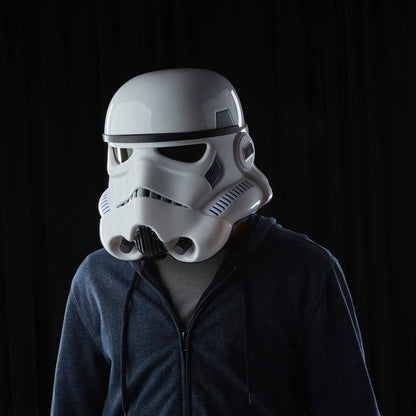 HASBRO - Star Wars Rogue One Black Series Electronic Voice Changer Helmet Imperial Stormtrooper