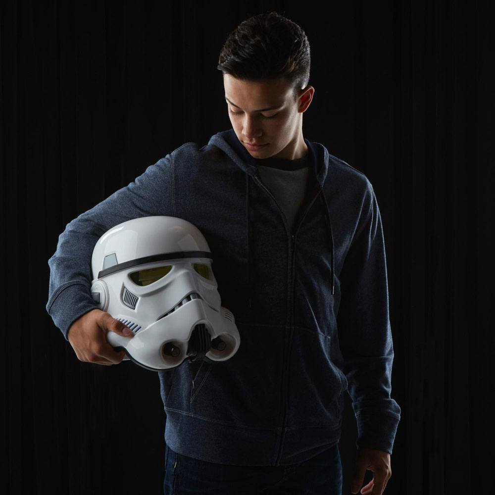 HASBRO - Star Wars Rogue One Black Series Electronic Voice Changer Helmet Imperial Stormtrooper