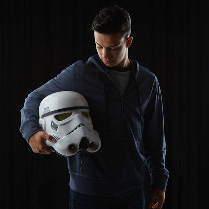 HASBRO - Star Wars Rogue One Black Series Electronic Voice Changer Helmet Imperial Stormtrooper