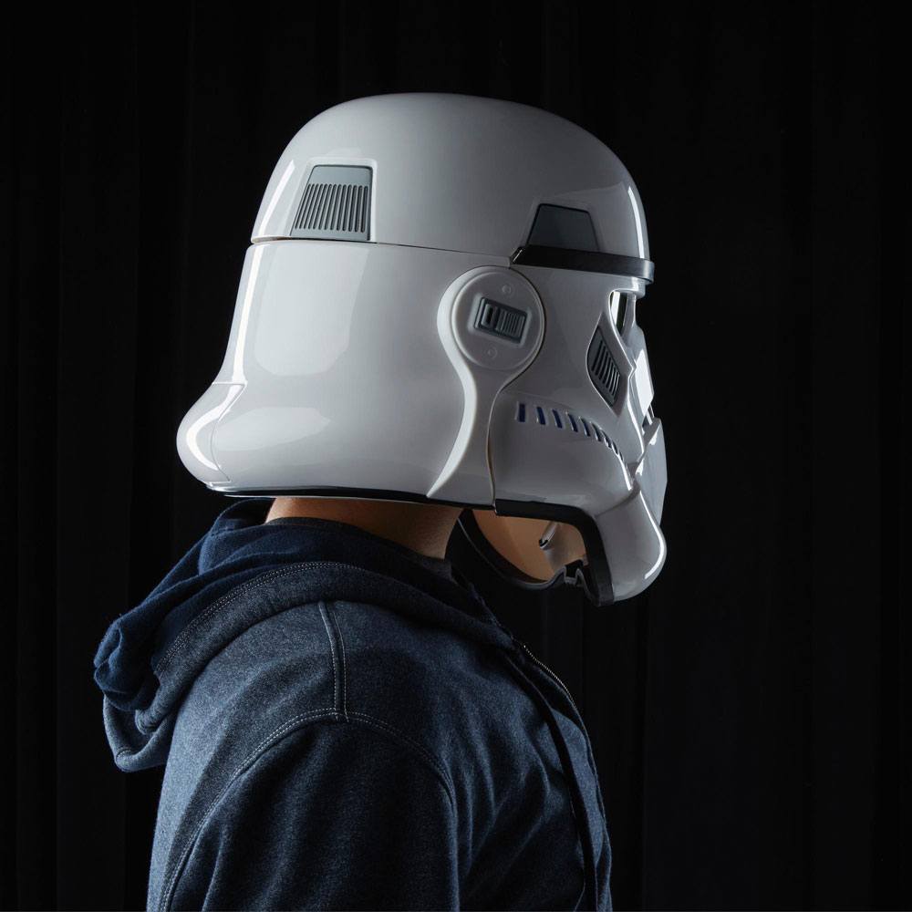 HASBRO - Star Wars Rogue One Black Series Electronic Voice Changer Helmet Imperial Stormtrooper