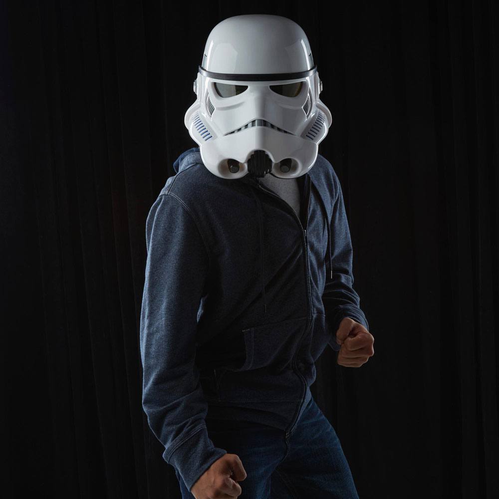 HASBRO - Star Wars Rogue One Black Series Electronic Voice Changer Helmet Imperial Stormtrooper