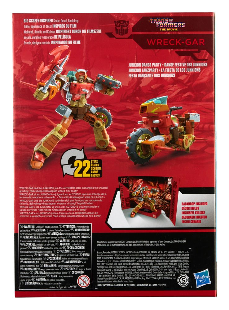 HASBRO - Transformers Studio Series Voyager Class Action Figure 2021 Wave 3 Wreck-Gar