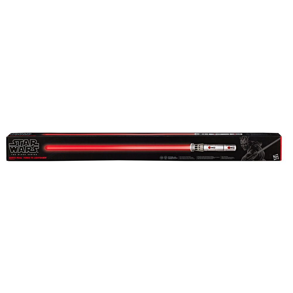 HASBRO - Star Wars - Star Wars - Episode I The Phantom Menace - Force FX Darth Maul Lightsaber - Black Series Replica 1:1