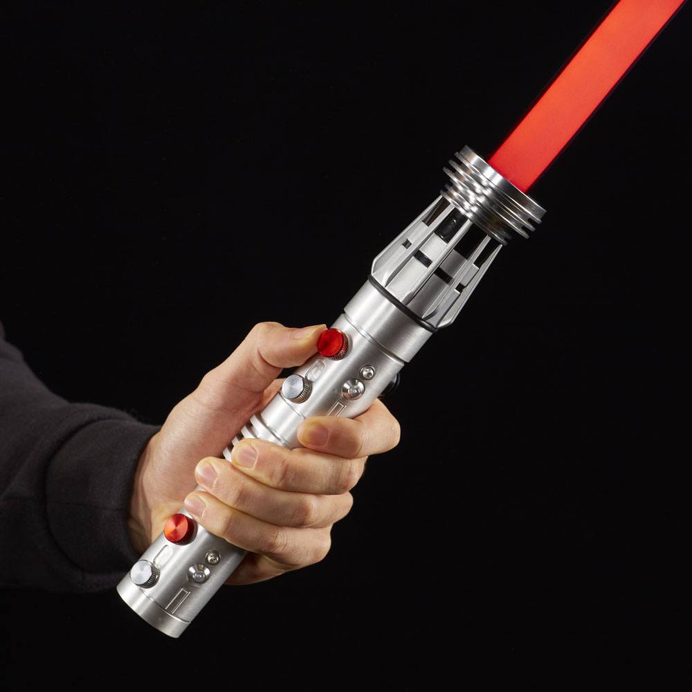 HASBRO - Star Wars - Star Wars - Episode I The Phantom Menace - Force FX Darth Maul Lightsaber - Black Series Replica 1:1