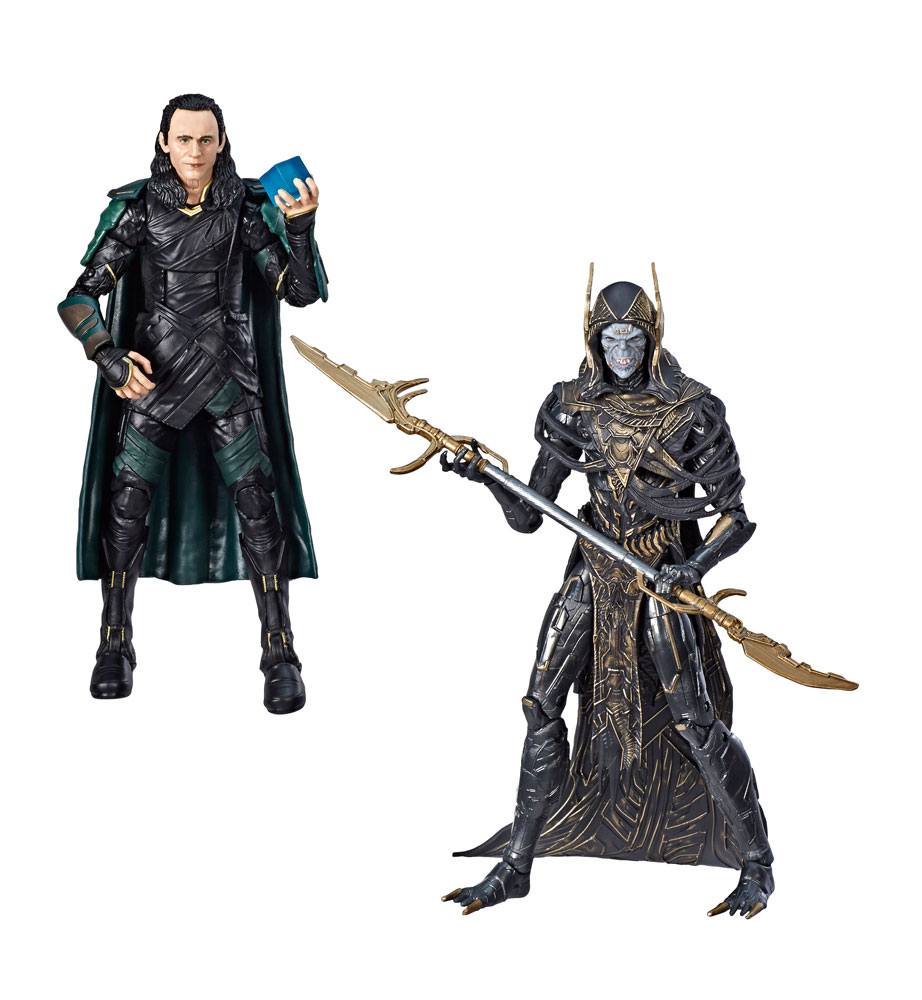 HASBRO - Marvel - Legands Avengers Infinity War Loki & Corvus Glaive Action Figure Set