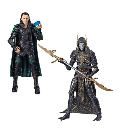 HASBRO - Marvel - Legands Avengers Infinity War Loki & Corvus Glaive Action Figure Set