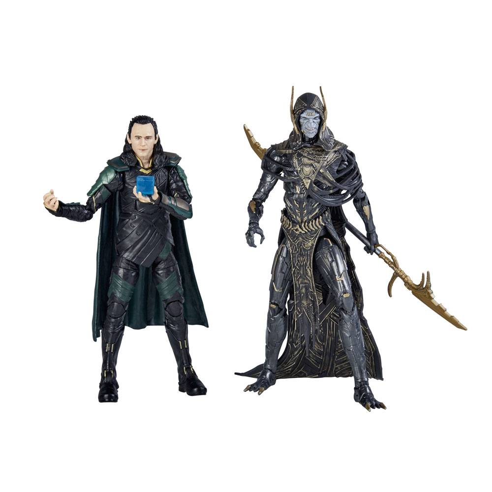 HASBRO - Marvel - Legands Avengers Infinity War Loki & Corvus Glaive Action Figure Set