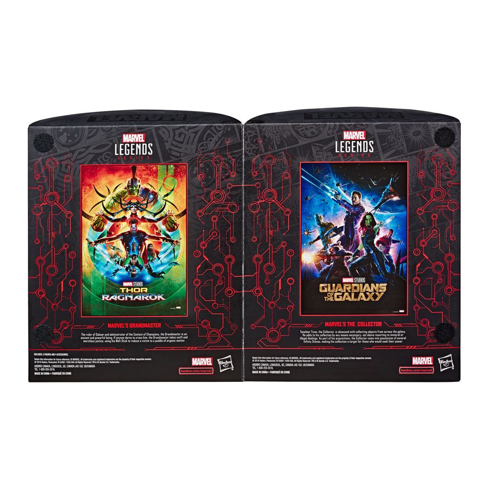 HASBRO - Marvel - Legends: Action Figure 2 Pack GrandMaster & Collector San Diego Comic Con 2019 EXCLUSIVE