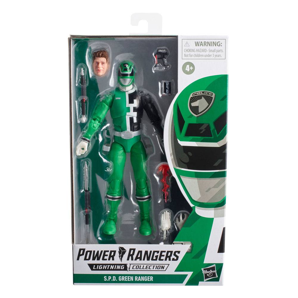 HASBRO - Power Rangers Lightning Collection Action Figure 15 cm 2021 Wave 3 - S.P.D. Green Ranger