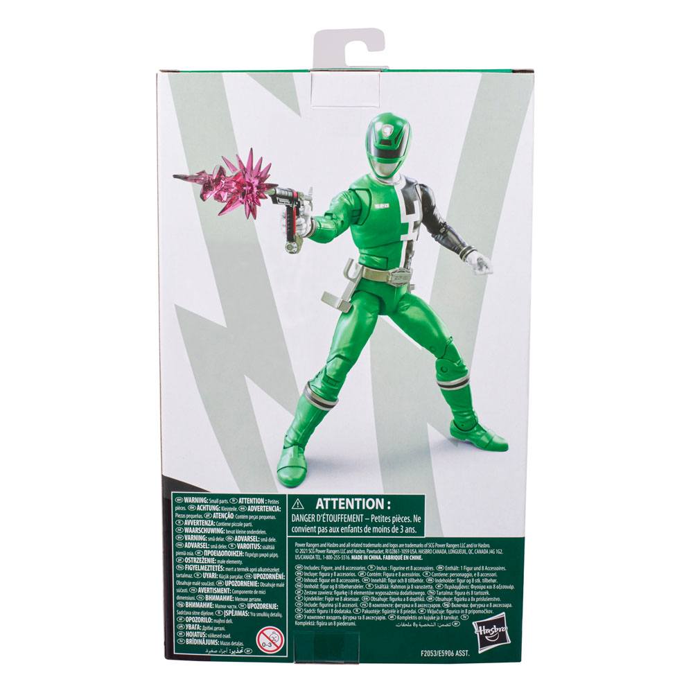 HASBRO - Power Rangers Lightning Collection Action Figure 15 cm 2021 Wave 3 - S.P.D. Green Ranger