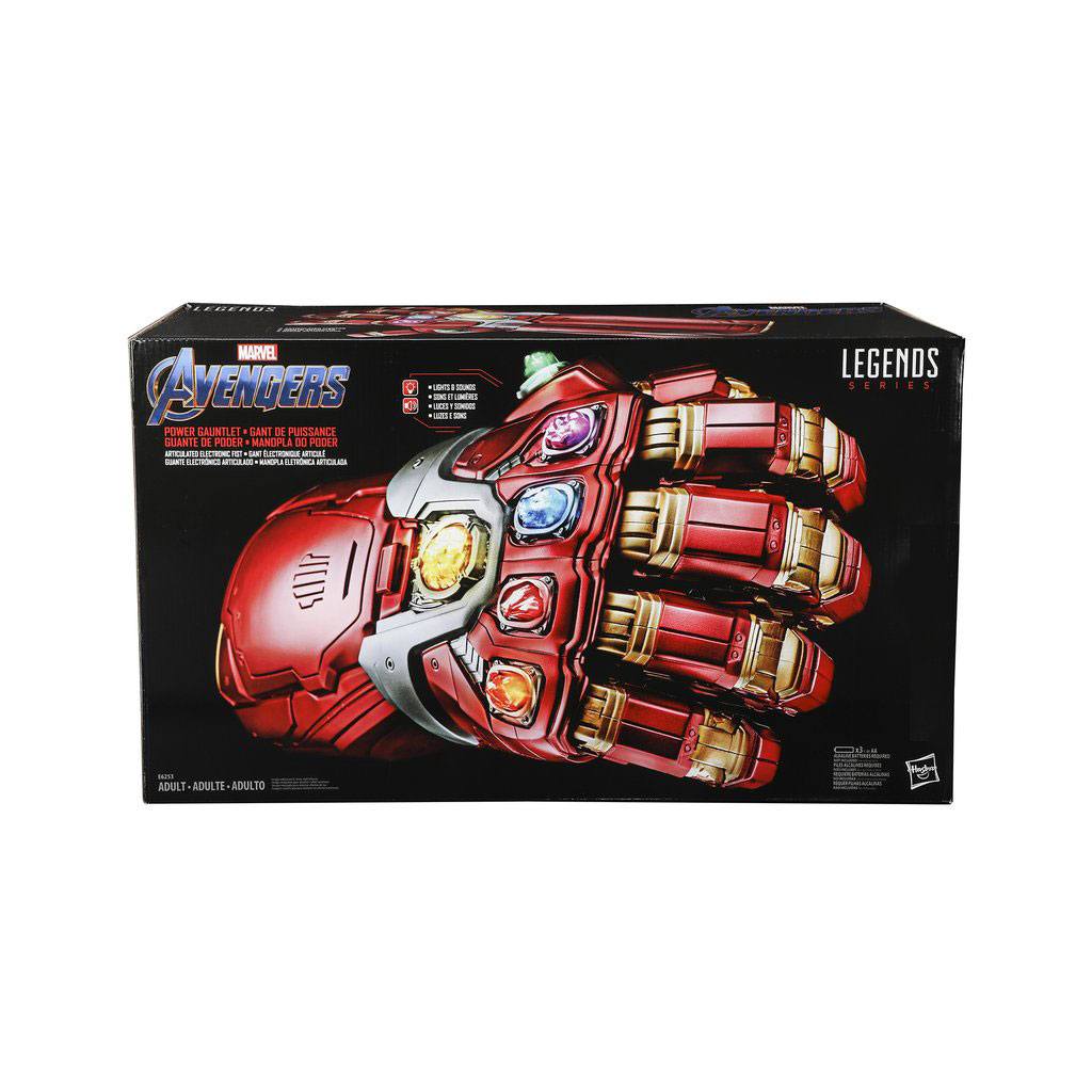 HASBRO - Marvel - Legends: Articulated Electronic Power Gauntlet Nano Gauntlet Replica