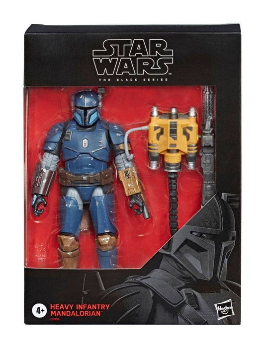 HASBRO - Star Wars The Mandalorian Black Series Action Figure Heavy Infantry Mandalorian EXCLUSIVE