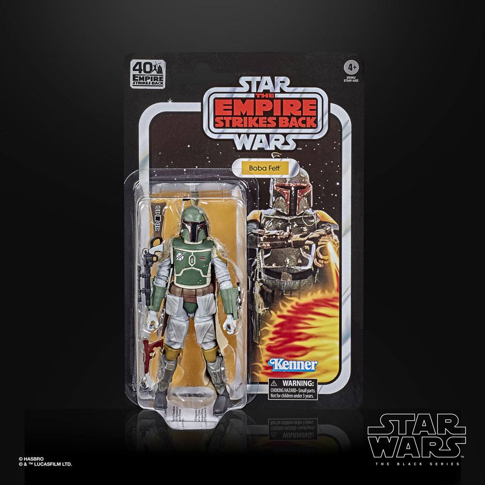 HASBRO - Star Wars Episode V Black Series Action Figure 15 cm 40Th Anniversary 2020 Wave 3 Boba Fett