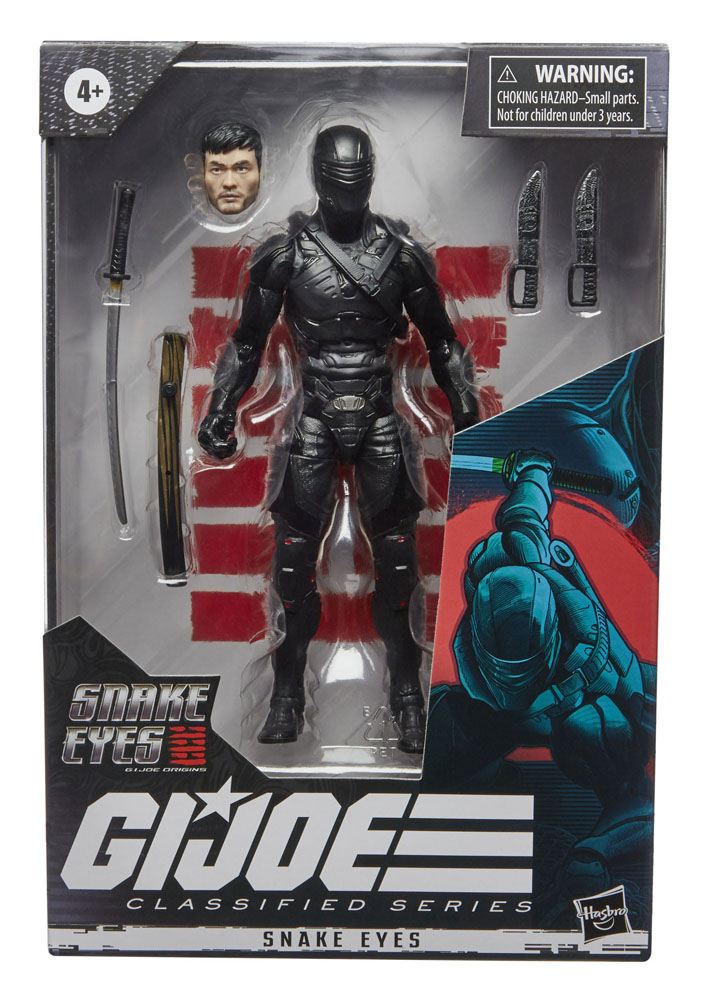 HASBRO - G.I. Joe Classified Series Snake Eyes G.I. Joe Origins Wave 3 Snake Eyes Action Figure