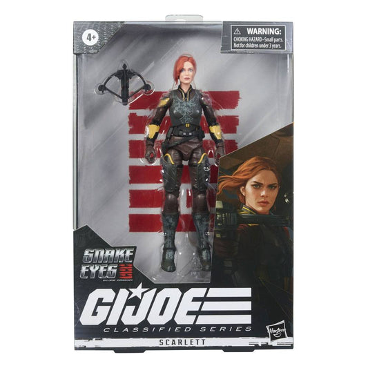 HASBRO - G.I. Joe Classified Series Snake Eyes G.I. Joe Origins Action Figure 2021 Wave 4 - Scarlettt