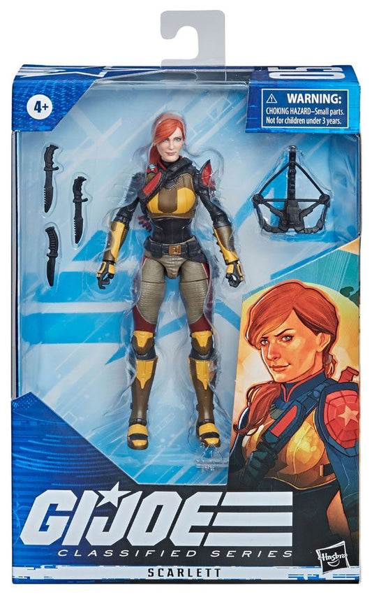 HASBRO - G.I. Joe Classified Series Action Figure Scarlettt