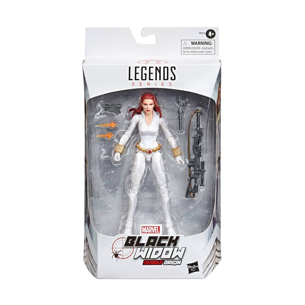 HASBRO - Marvel - Legends: Black Widow White Deadly Origin Action Figure