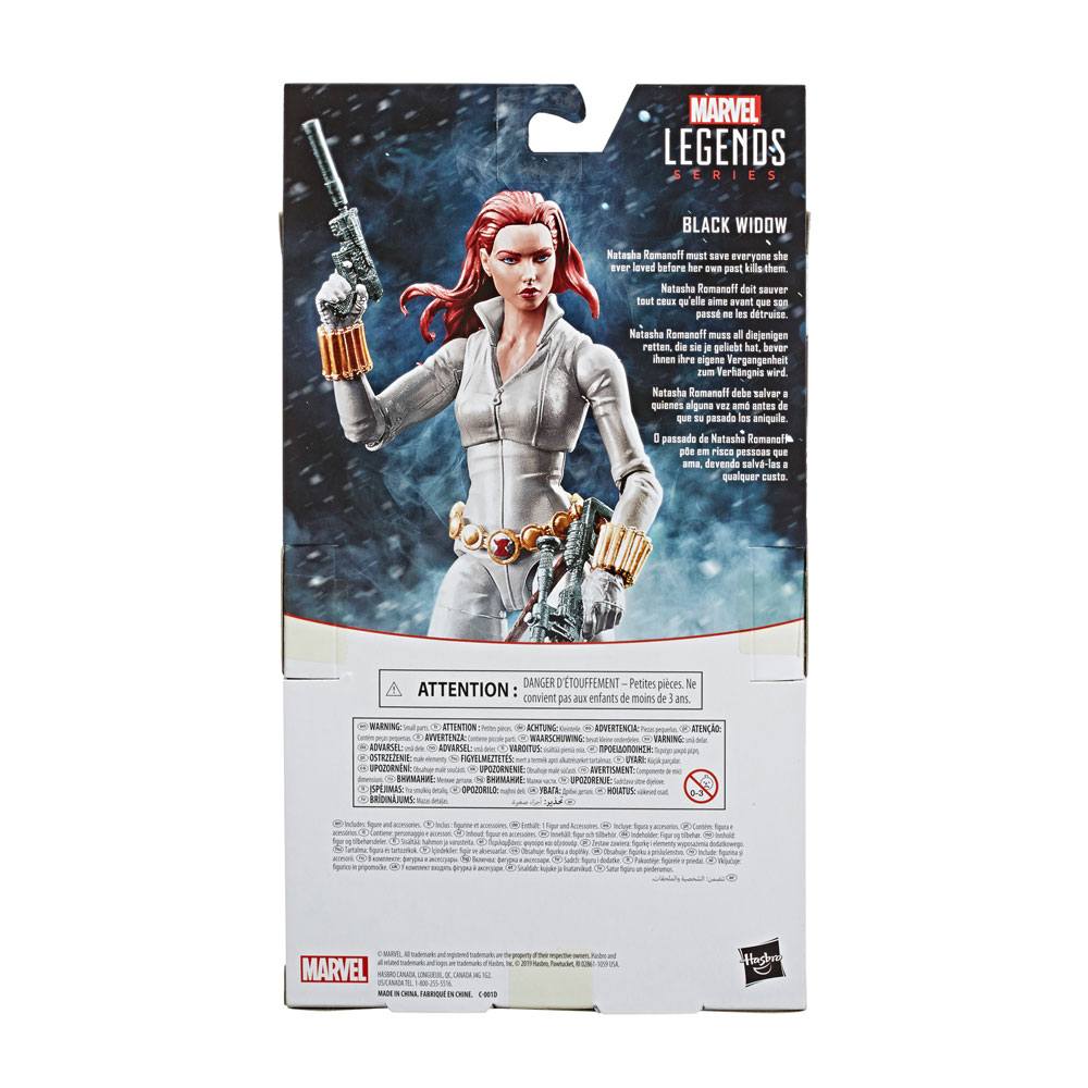 HASBRO - Marvel - Legends: Black Widow White Deadly Origin Action Figure