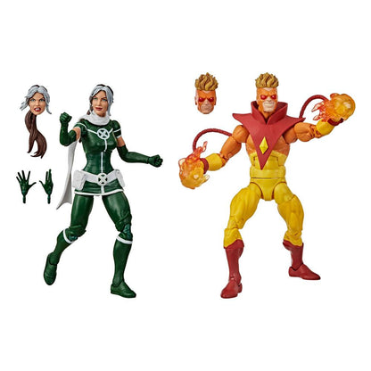 HASBRO - Marvel - Legends: Action Figures X-Man 2 Pack Marvel Rogue & Marvel Pyro