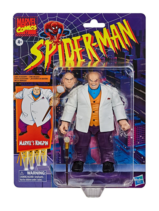 HASBRO - Marvel - Legends: Retro Collection Action Figure Marvel Kingpin 15 cm