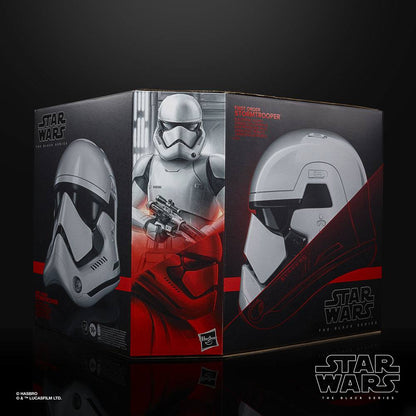 HASBRO - Star Wars Episode VIII Black Series Electronic Helmet First Order Stormtrooper