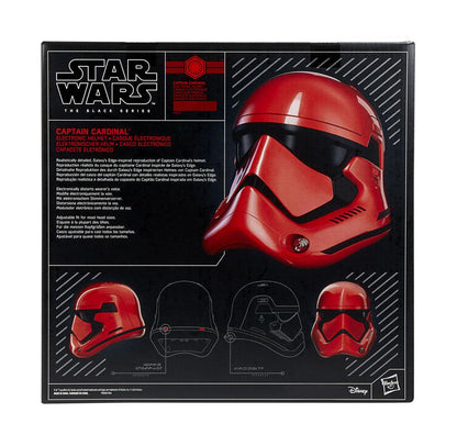 HASBRO - Star Wars Galaxy's Edge Black Series Electronic Helmet Captain Cardinal