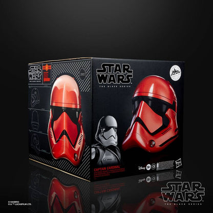 HASBRO - Star Wars Galaxy's Edge Black Series Electronic Helmet Captain Cardinal