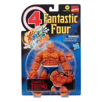 HASBRO - Marvel - Legends: Retro Collection Action Figure 15 cm Fantastic Four 2021 Wave 1- Thing