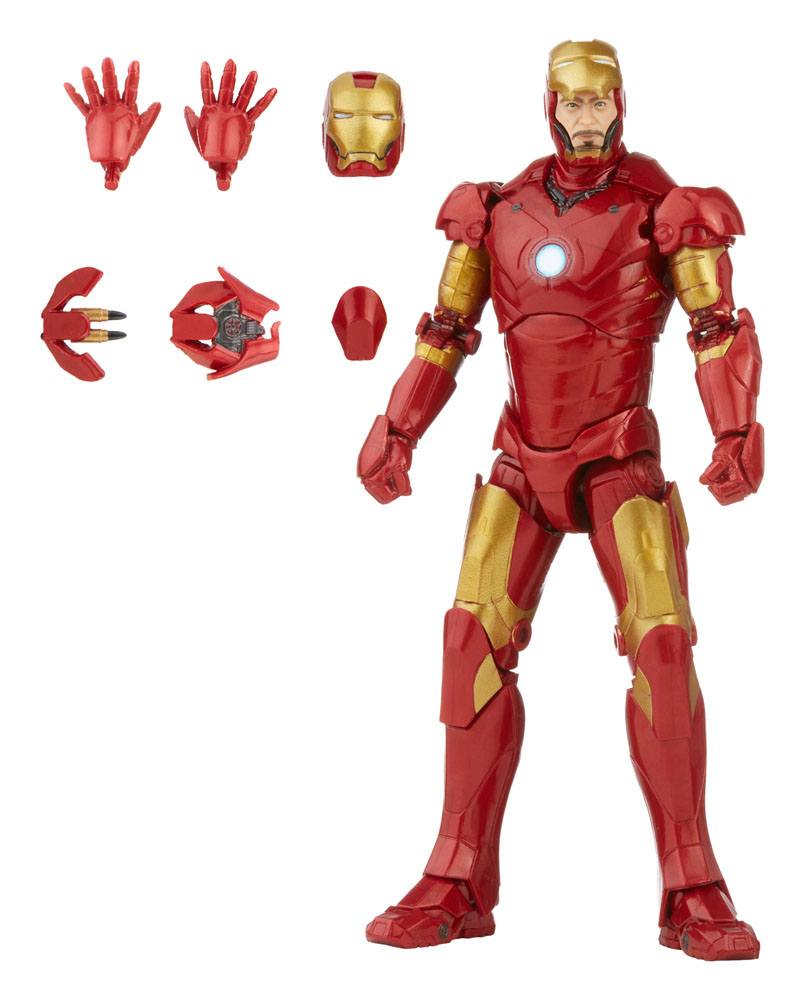 HASBRO - Marvel - Legends: The Infinity Saga Action Figure 2021 Iron Man Mark III (Iron Man)