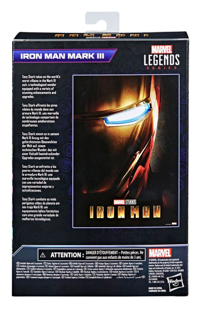 HASBRO - Marvel - Legends: The Infinity Saga Action Figure 2021 Iron Man Mark III (Iron Man)