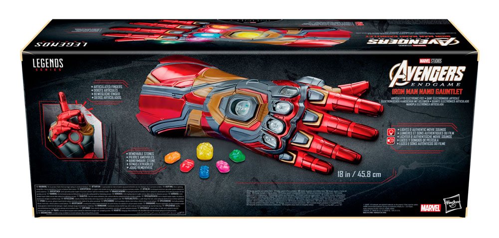 HASBRO - Marvel - Legends: Electronic Iron Man Nano Gauntlet