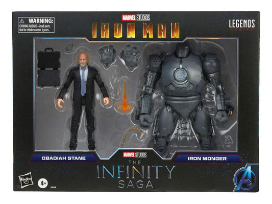 HASBRO - Marvel - Legends: The Infinity Saga Action Figure 2021 Obadiah Stane & Iron Monger