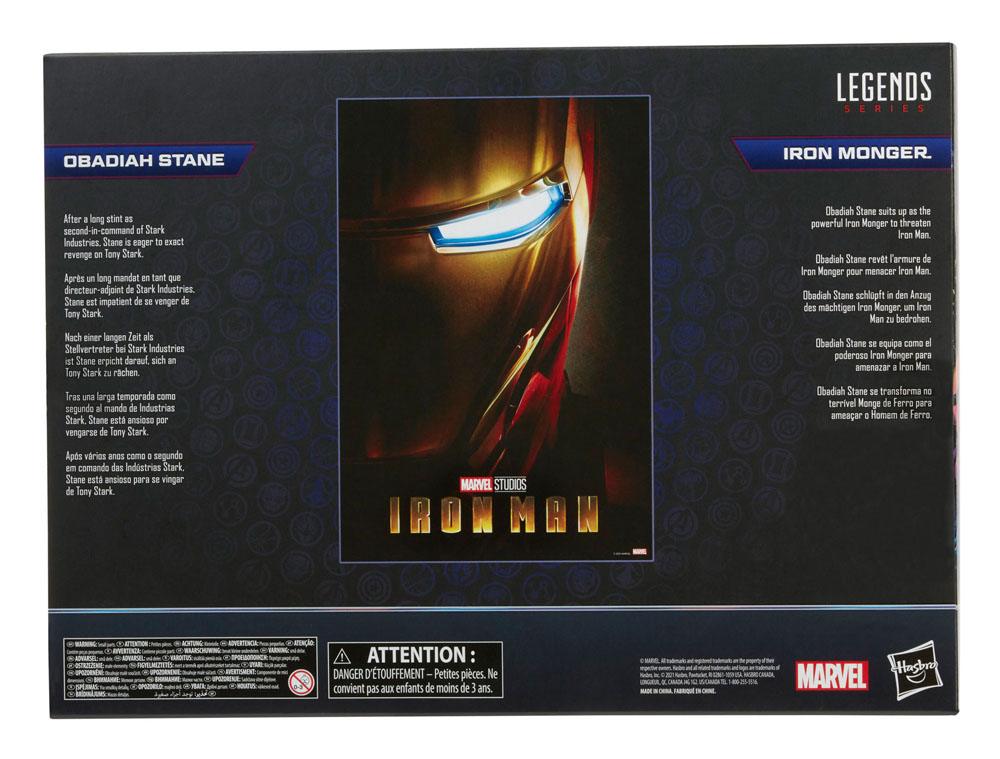 HASBRO - Marvel - Legends: The Infinity Saga Action Figure 2021 Obadiah Stane & Iron Monger