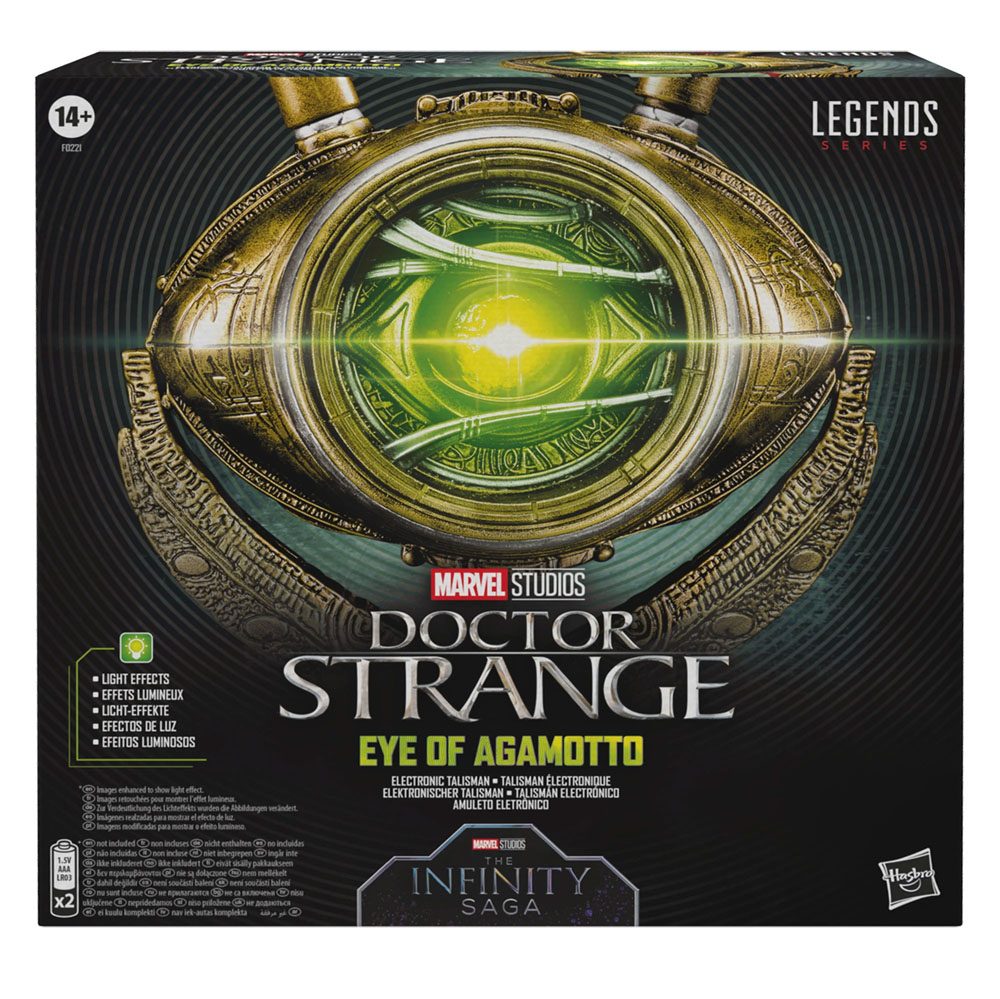 HASBRO - Marvel - Legends: Doctor Strange Role Play Replica 1:1 Eye of Agamotto