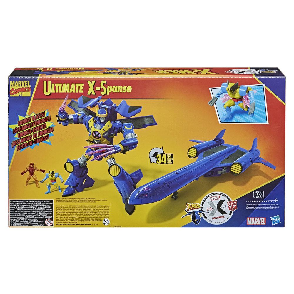 HASBRO - Marvel - Transformers X-Man Animated Action Figure Ultimate X-Spanse